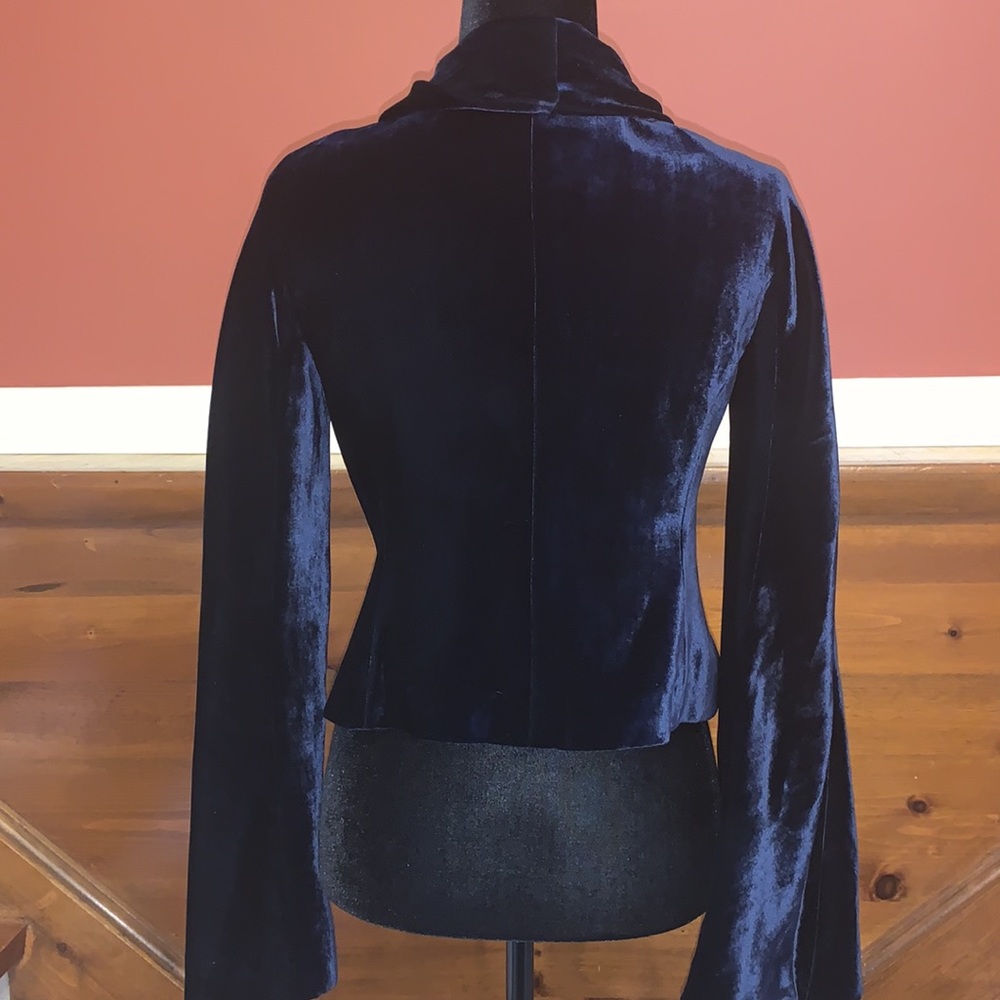 - Alberta Ferretti Velvet Blazer - - Picture 5 of 10